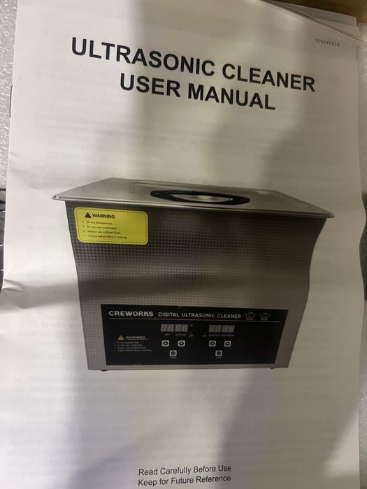 Curatator baie ultrasunete ultrasonic 1.2l creworks