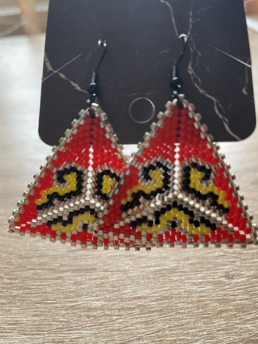 Cercei handmade din margele