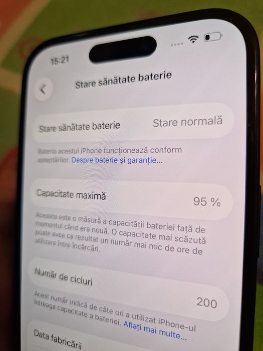 Iphone 15 (256gb/95%bat)