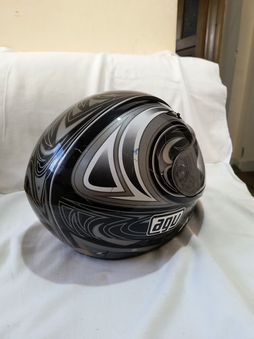 Каска на AGV. За мотокрос и за велосипед