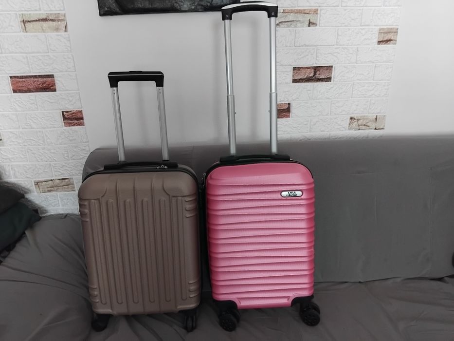 Troler policarbonat 52,35,20,Lufthansa,Ryanair