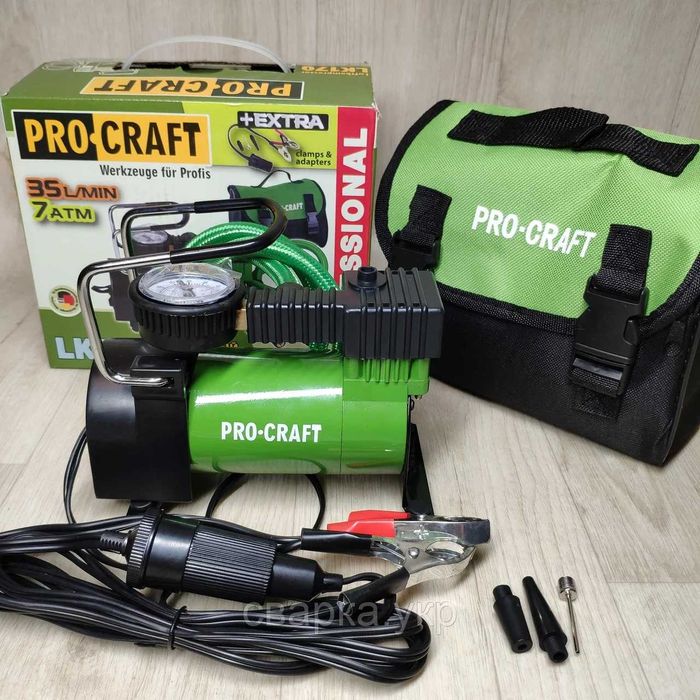 Compresor Auto, 12V, 170W, Model Procraft LK170