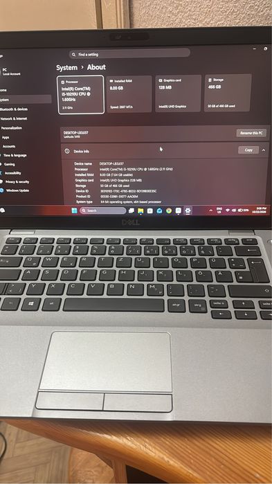 Dell Latitude 5410 – Intel Core i5 / 8 GB RAM / 512 GB SSD