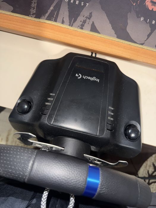 Logitech g29+компютър за игри