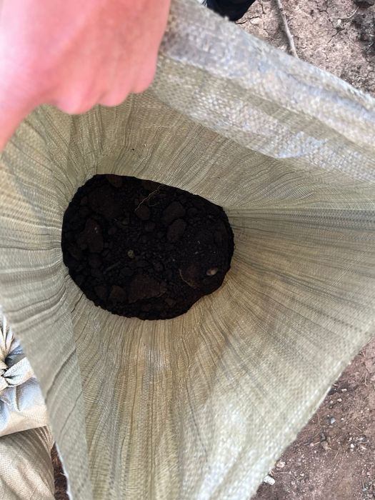 Продаю горный черназём мешками