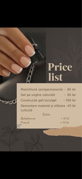 Unghii cu gel Galati