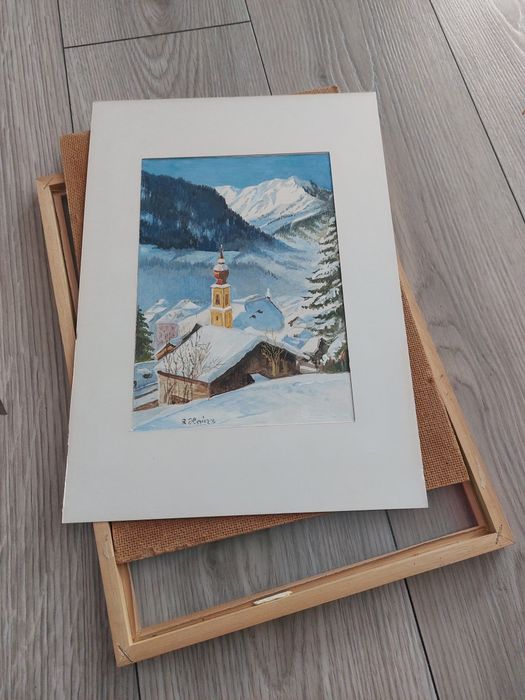 Vand Doua Picturi/Peisaj Montane