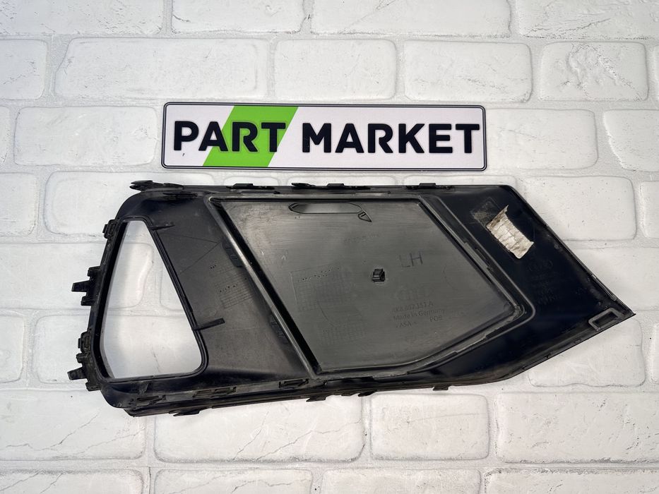 Лява решетка AUDI A7 C8 S Line 4K8807681B 4K8807151A