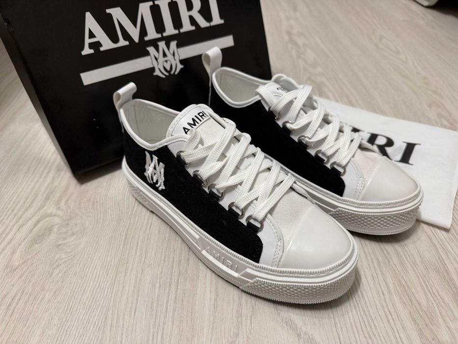Adidasi AMIRI MA Court LOW Top - Produs NOU Full Box