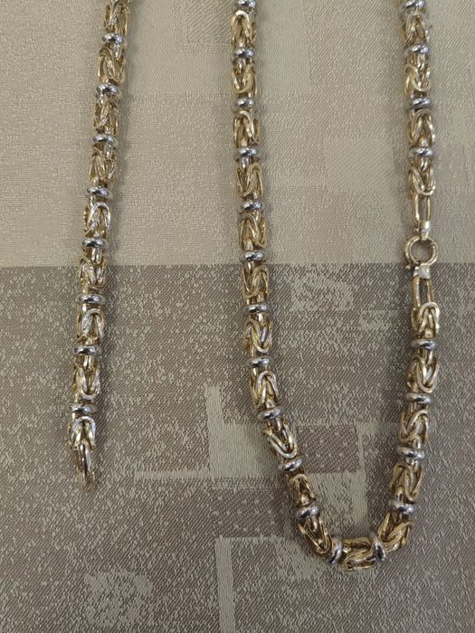 Златен ланец + гривна