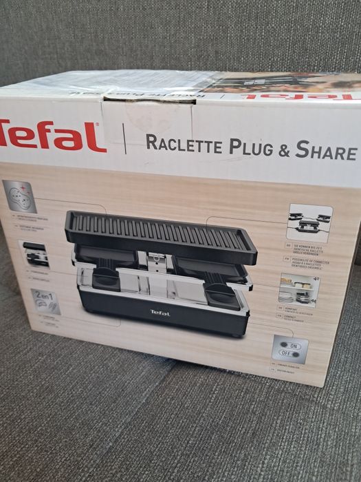 Нов Tefal Raclette Тефал Раклет