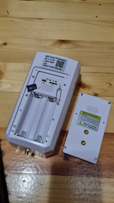 Соларна Смарт Камера за Външен Монтаж FipTec LS01 Pro, WiFi, Full HD