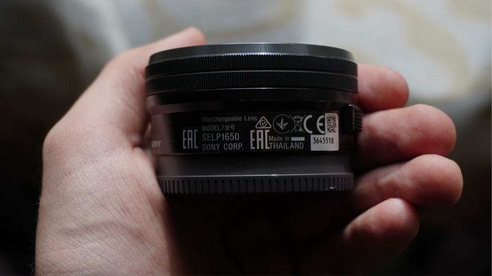 Объектив sony selp 16-50mm