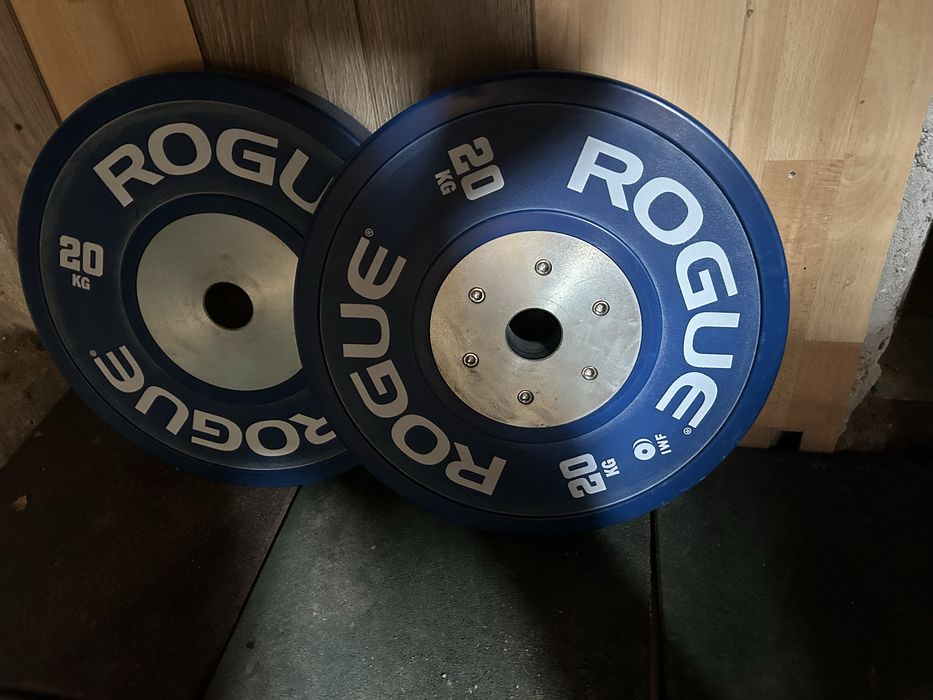 Състезателни Олимпийски Дискове - 2 × 20кг / WEIGHTLIFTING , Тежести