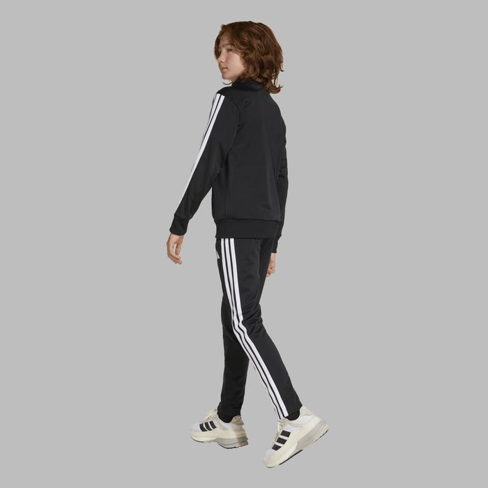 Trening Tiberio Adidas Negru-Alb Copii - produs resigilat Decathlon