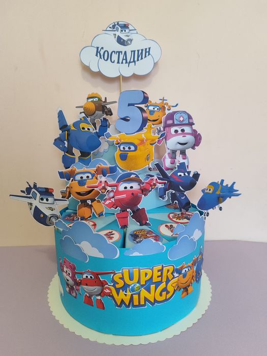 Картонена торта за детски градини