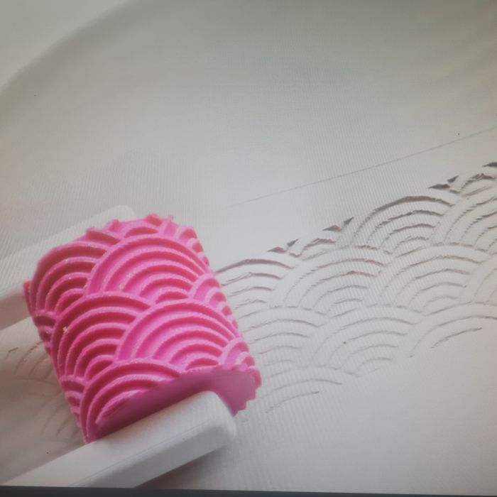 Tекстурна ролка за гипс