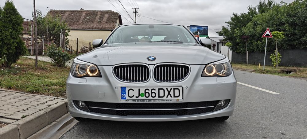 BMW Seria 5 E60 – 525d, motor M57 3.0 Diesel 197 CP, 2008, intretinuta