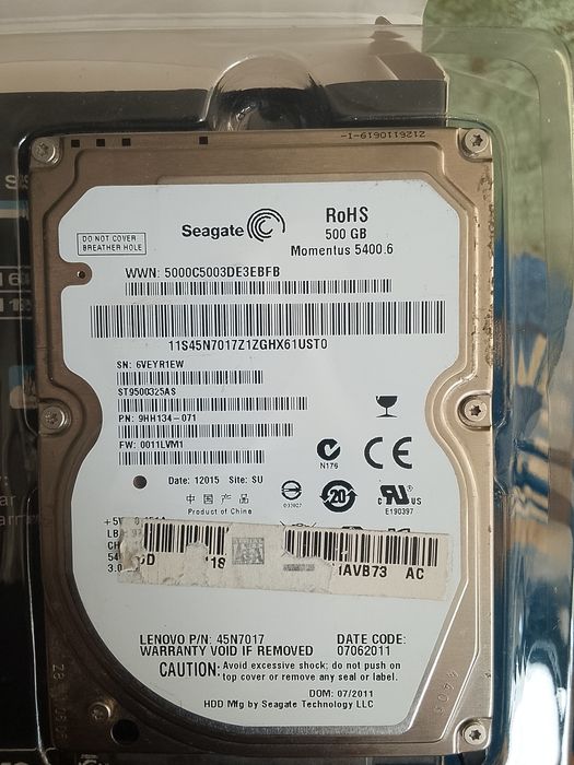 HDD 500  для компьютеров