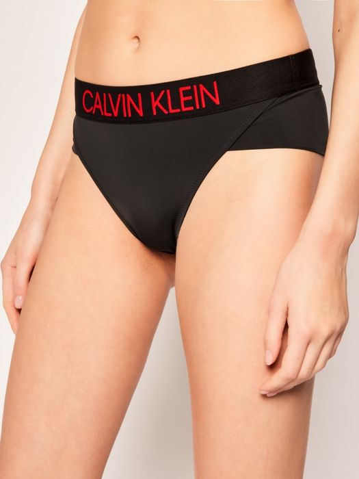 Дамски бански calvin klein, черен, комплект