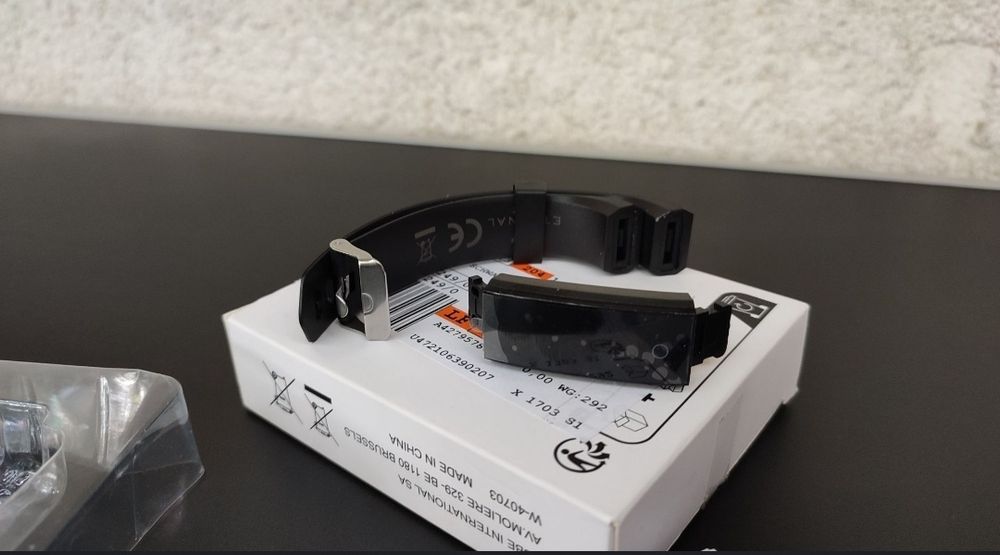 bratara neagra smart ceas electronic elegant cadou adolescenti copii