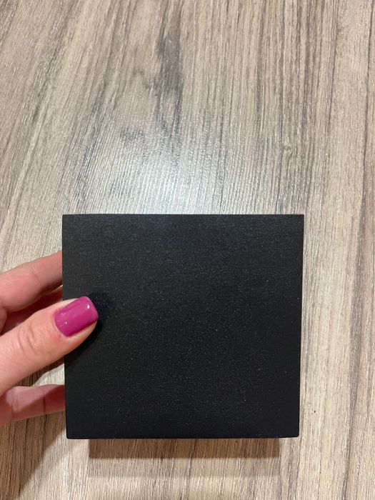 Външен LED Аплик „Куб“ – Черен, водоустойчив