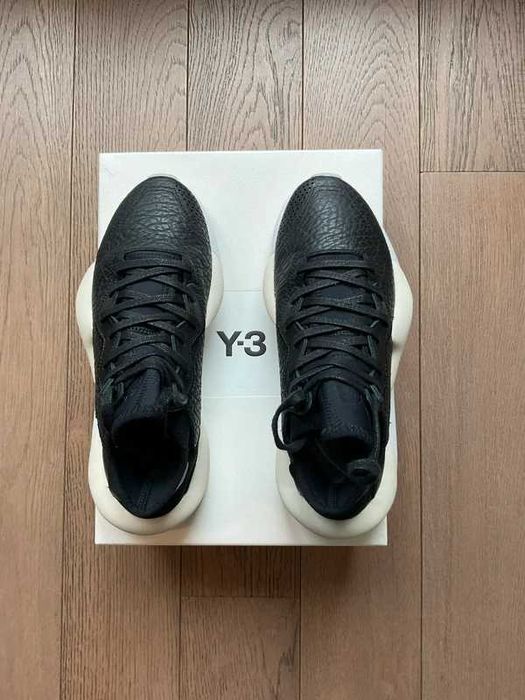 Y3 Kaiwa Adidas Negru-Alb