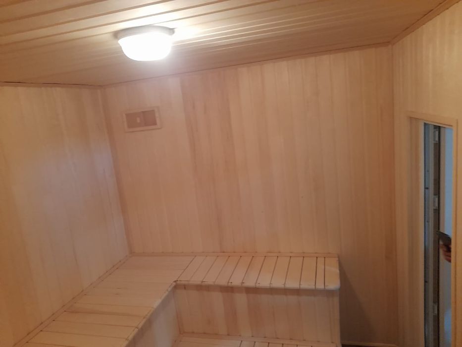 Внутреняя отделка бань