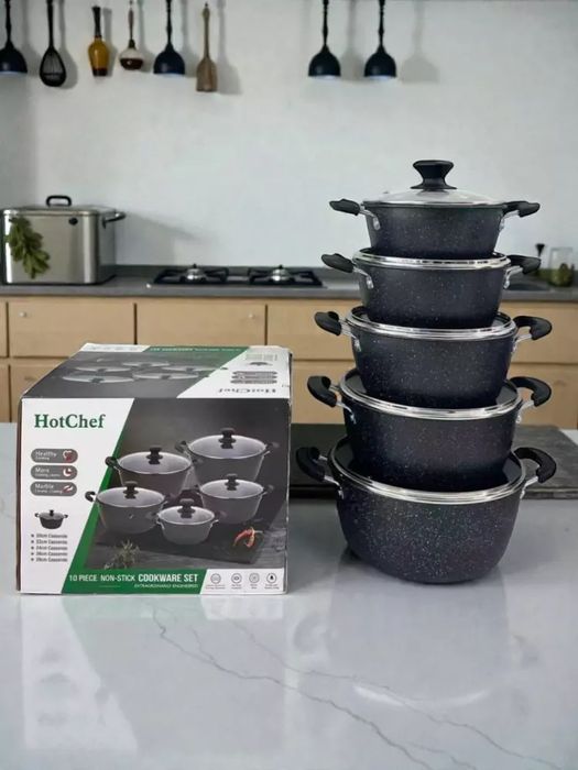 Oshxona uchun qozonlar toʻplami