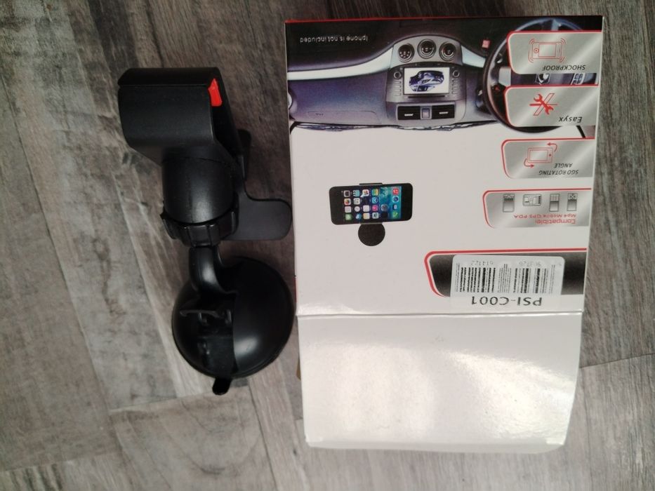 Suport telefon mașină cu ventuză parbriz