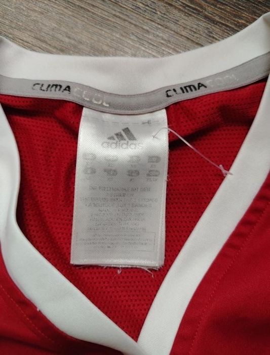 Tricou sport Adidas Climacool rosu copii (unisex) marime xs