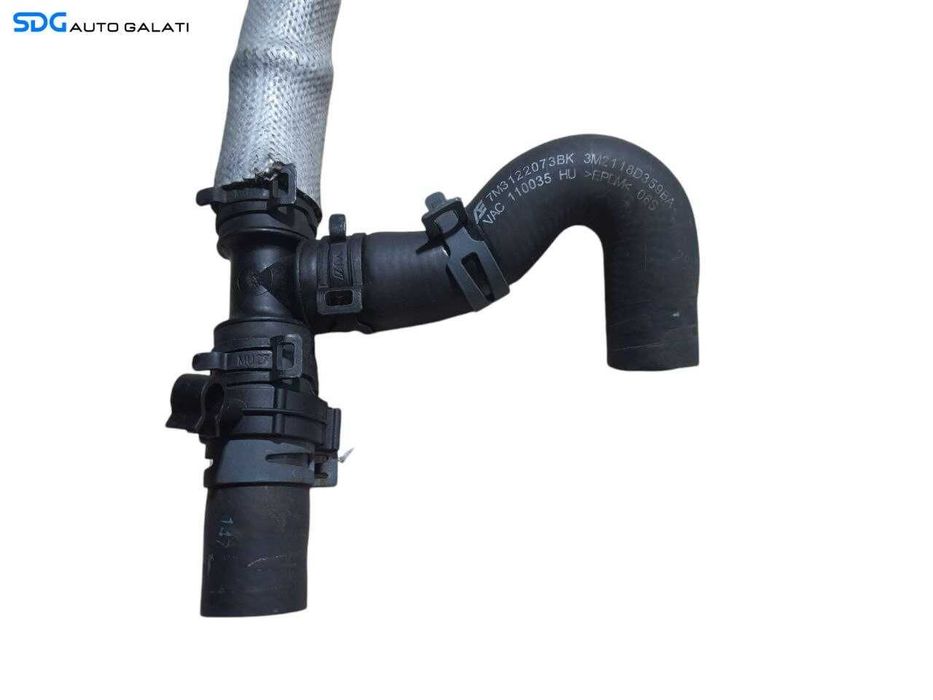 Furtun Conducta Pompa Secundara Auxiliara Recirculare Apa Volkswagen Sharan 1.9 TDI ASZ BTB 2000 - 2010 Cod 7M3122073BK [N1719]