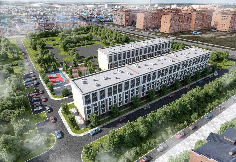 Продается 2-х комнатная квартира в мкрн Береке, ЖК Онер