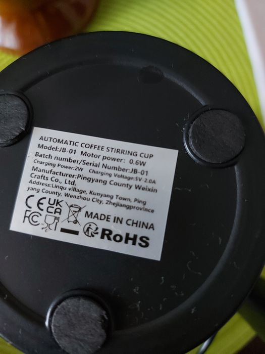 Cana pt cafea cu agitator