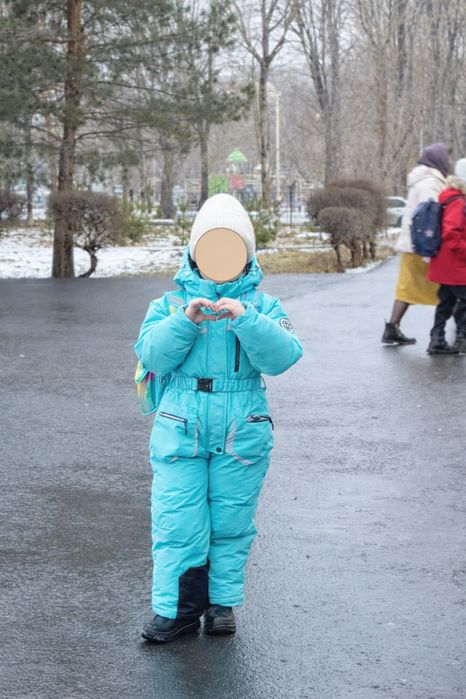 Детский комбенизон на девочку 5-6лет