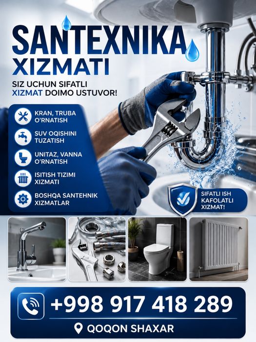 Santexnik xizmati