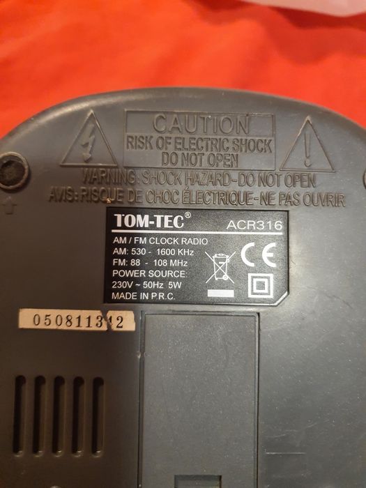 Радйо часовник на ток