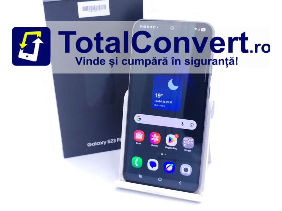 Samsung S23 FE 128GB Graphite 8GB Dual SIM, Garantie 24 luni | #D93443