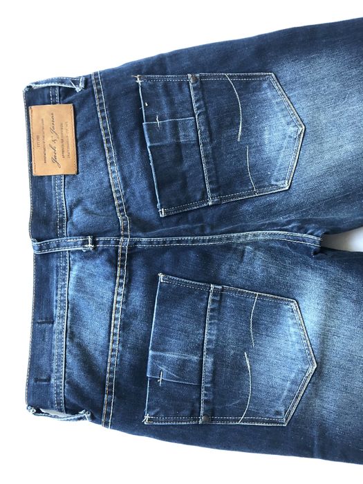 Blugi JACK & JONES Rick Barbati | Marime 29 x 32 W29 L32 (Talie 76 cm)