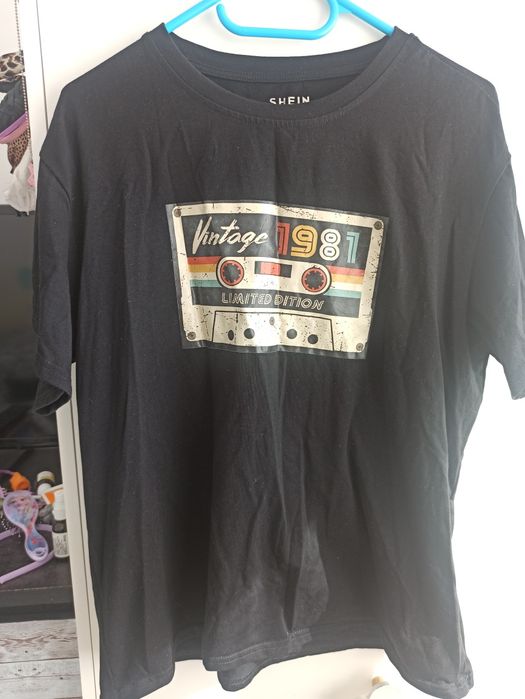 Tricou nou unisex cu print caseta audio XL