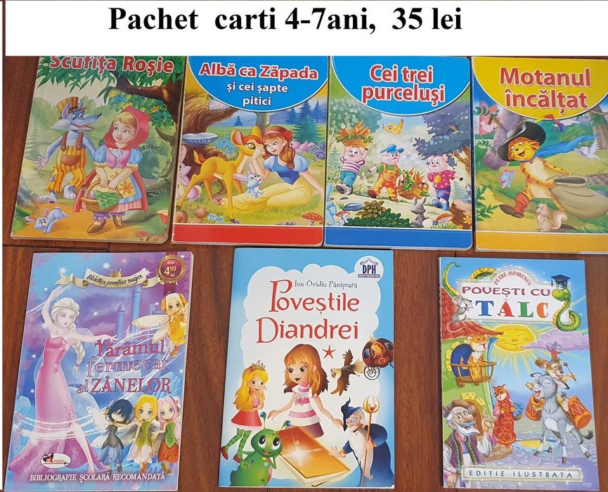 Cărţi copii (4-14 ani) si Caiete de lucru  CAMBRIDGE (Starters&Movers)