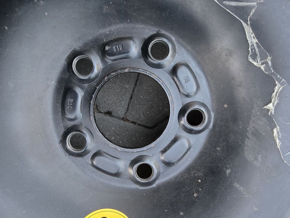 Roata rezerva slim 5x112 T125/85/R16