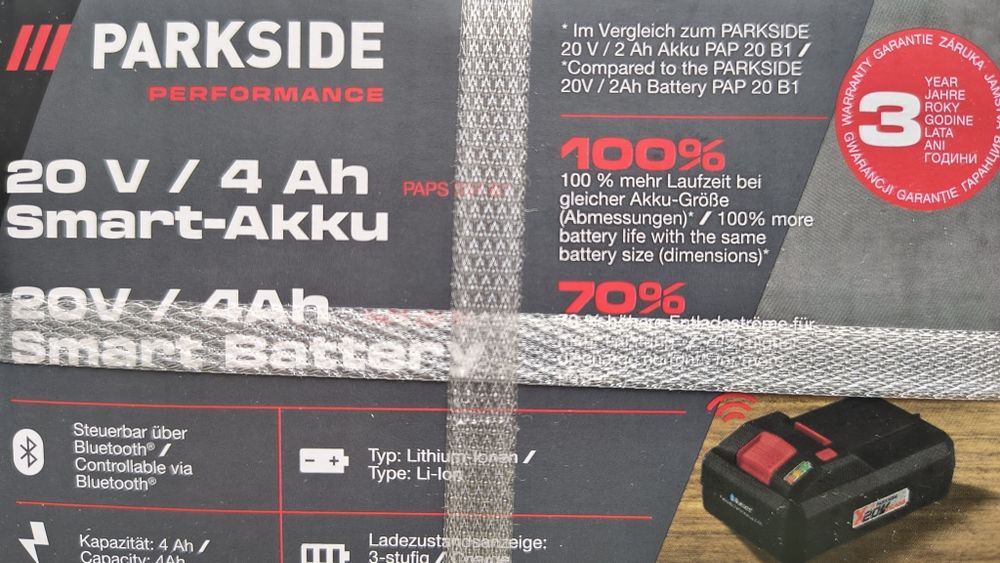 Incarcator dublu simplu Parkside 20v nou 4,5A acumulator 20V