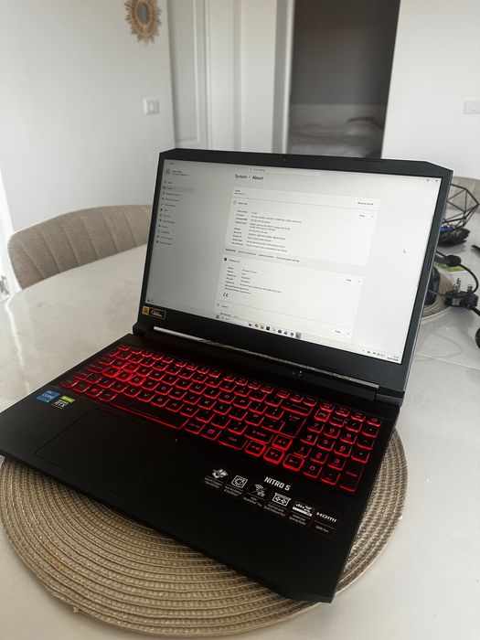 Setup Gaming Complet Acer Nitro 5 RTX 3050 Ti + Accesorii