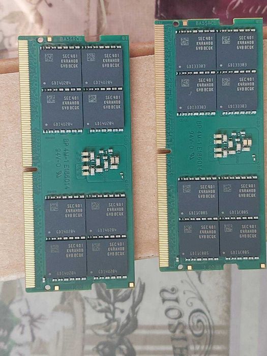 64GB DDR5 4800MT/s CL40 - Transcend (SO-DIMM - за лаптоп)