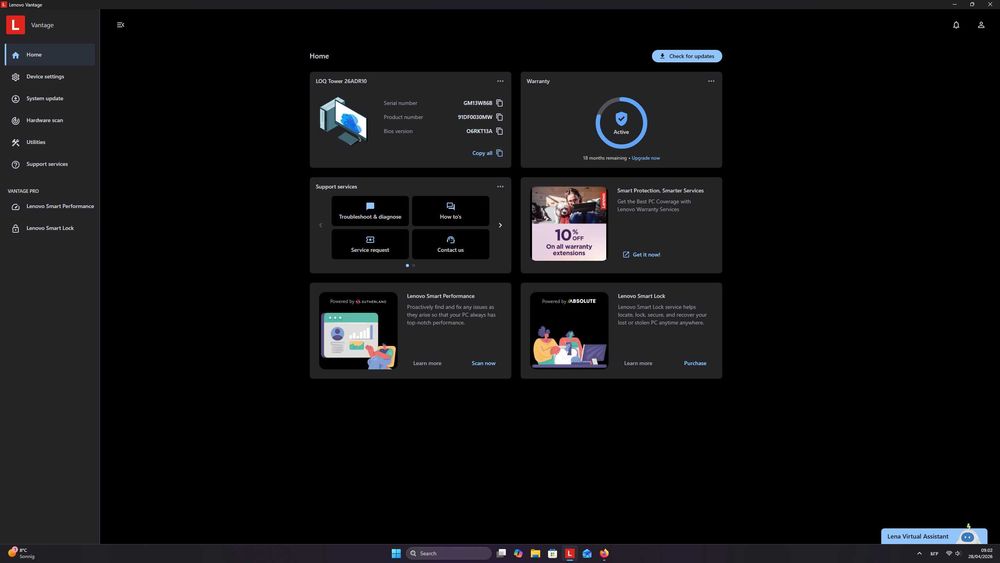 Lenovo LOQ Tower 26ADR10 (1 TB / RTX 5060)