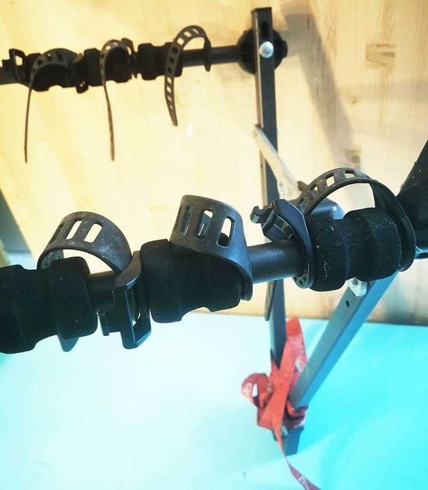 Велобагажник за 3 велосипеда за теглич за автомобил стойка