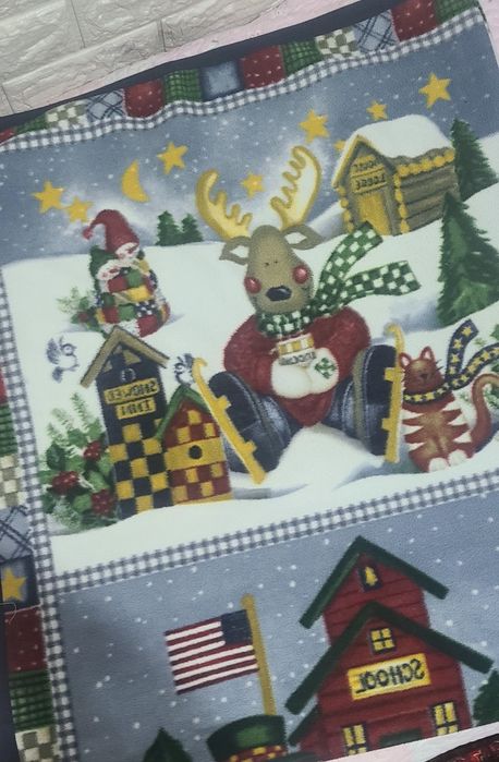 Красивое детское одеяло