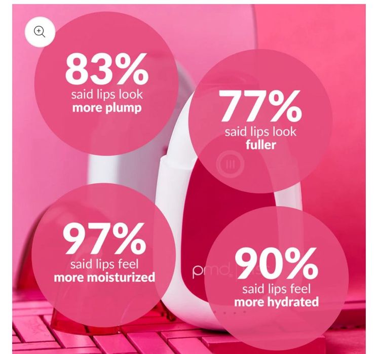 PMD Beauty Kiss Система за увеличаване на обема на устните със серум