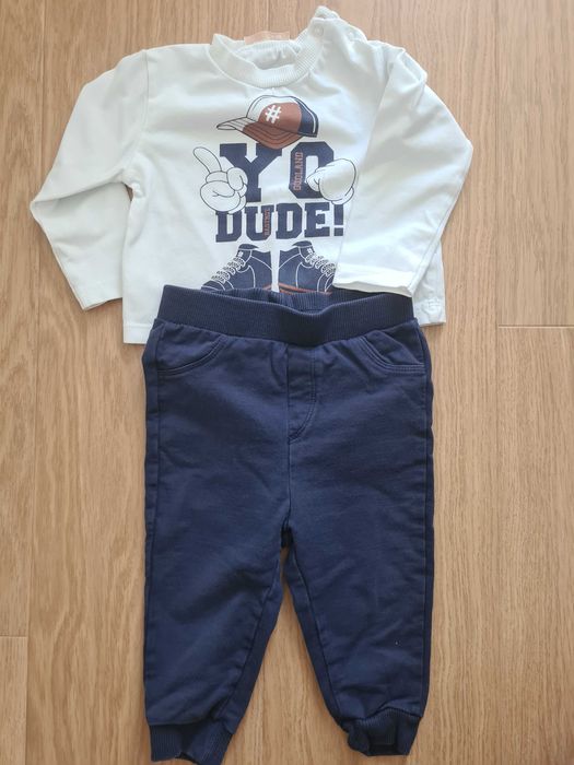 Бебешки комплекти панталон и пуловер LC Waikiki, HM и други, 6-9 м.